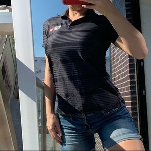 UMPS Care Sport Polo T-Shirt Shirt Top Dry Tech